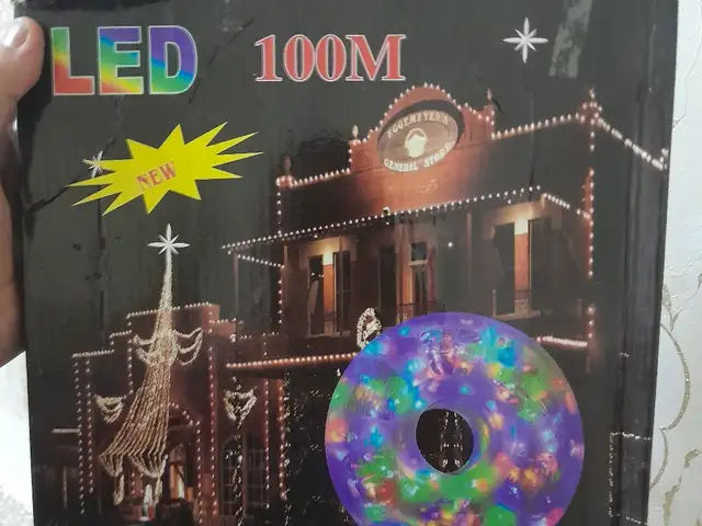 Гирлянда 100м, Душанбе