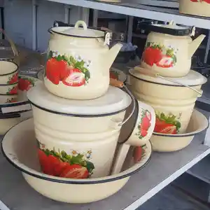 Комплект эмалированной посуды, Душанбе