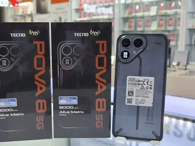 Tecno Pova 8 5G 16/256Gb 8000мач, Душанбе