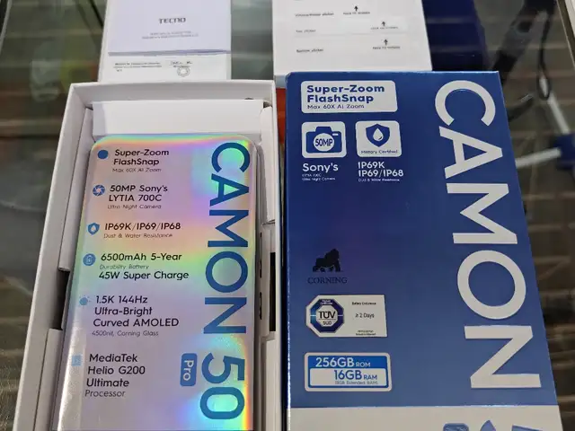 Tecno Camon 50 Pro 8/256 GB, Душанбе