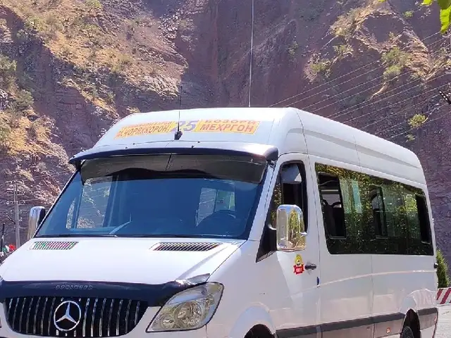 Пассажирские перевозки на Mercedes-benz Sprinter, Душанбе