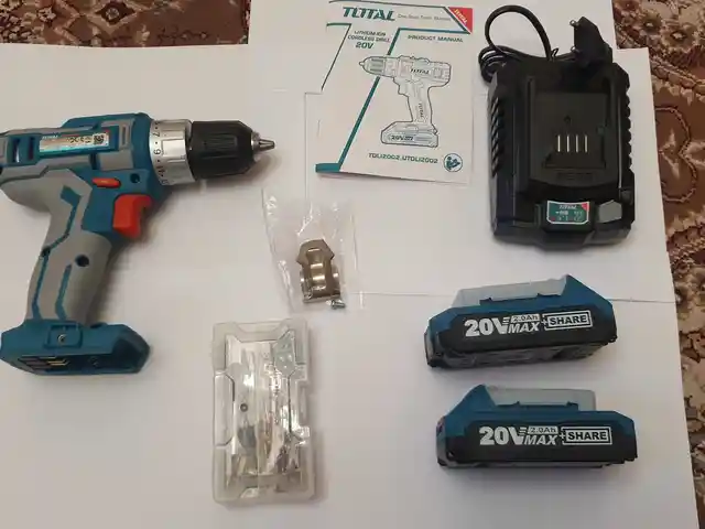Шуруповерт Total 20V 2.0Ah Share, Душанбе