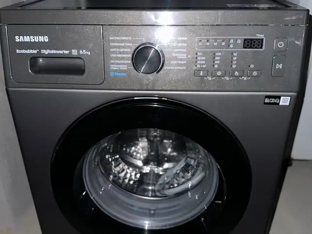 Стиральная машина Samsung eco bubble 6.5 kg digital inverter., Душанбе