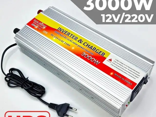 3в1 Інвертор 3000W / UPS / Зарядка АКБ на 20А - Перетворювач напруги БП SUA3000C, Душанбе