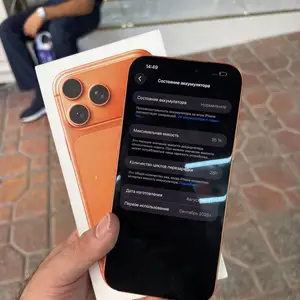Apple iPhone 17 Pro Max, 256 gb, Cosmic Orange, Душанбе