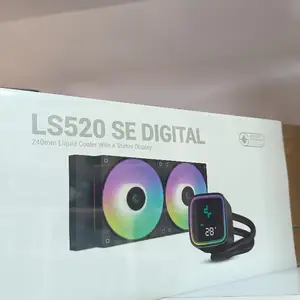 Кулер для процессора DeepCool LS520 SE Digital, чёрный, Душанбе