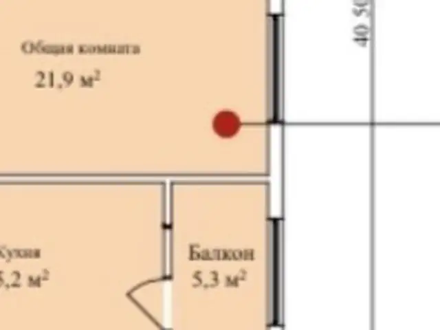 1-комн. квартира, 7 этаж, 18 мкр, Хуҷанд