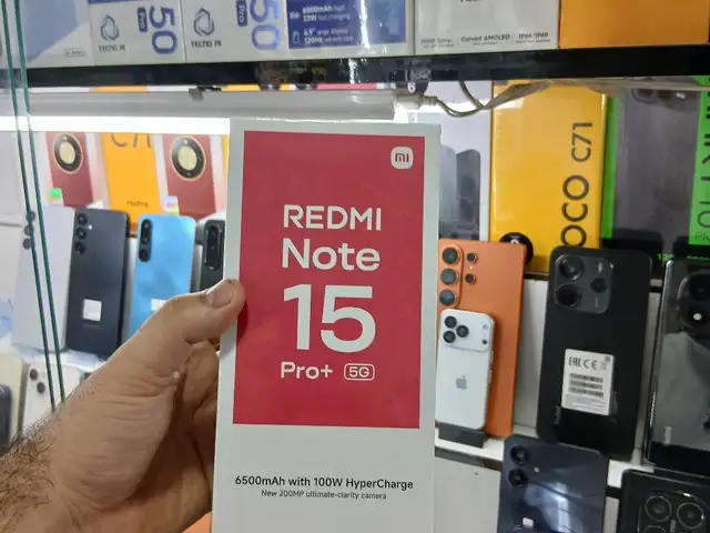 Xiaomi Redmi Note 15pro+5G, 512gb, Бохтар (Курган-Тюбе)