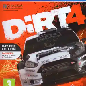 Игра Dirt4 для PS-4 / 6.72 / 9.00 / 11.00 / 11.52 / 12.02 / 13.00 /, Душанбе