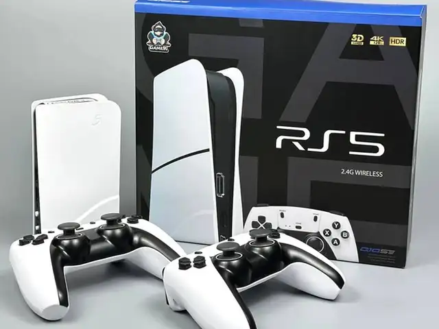 Игровая приставка RS5 стиль PS5 + 2 беспроводных джойстика, Бохтар (Курғон-Теппа)
