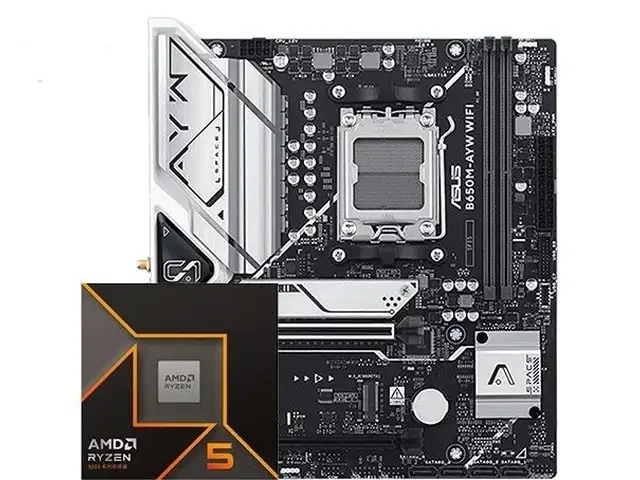 Материнская плата Asus a620m - AYM wifi и R5 7500f, Душанбе