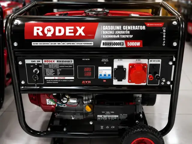 Бензиновый генератор Rodex, Душанбе