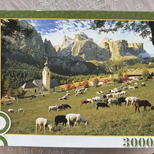 Пазлы 3000. Производство Польша 2000-2005, Худжанд