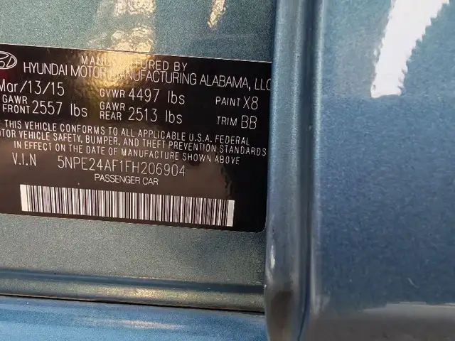 Hyundai Sonata, 2015, Турсунзаде - 14
