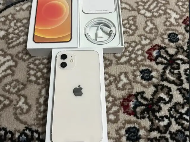 Apple iPhone 12, 128 gb, White, Душанбе