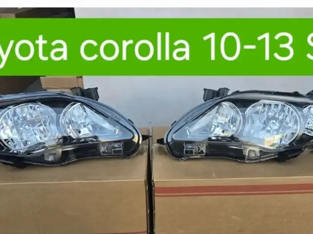 Передние фары на Toyota Corolla 3, Душанбе