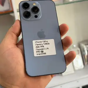 Apple iPhone 13 Pro, 128 gb, Sierra Blue, Худжанд