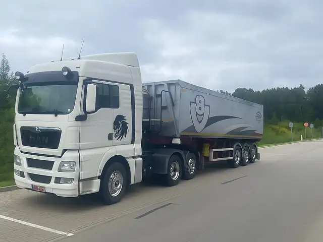 Седельный тягач MAN 26480 62 Wielton 50куб, 2014, Хуҷанд