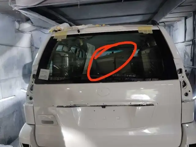 Заднее стекло от Toyota Land Cruiser Prado 1, Душанбе