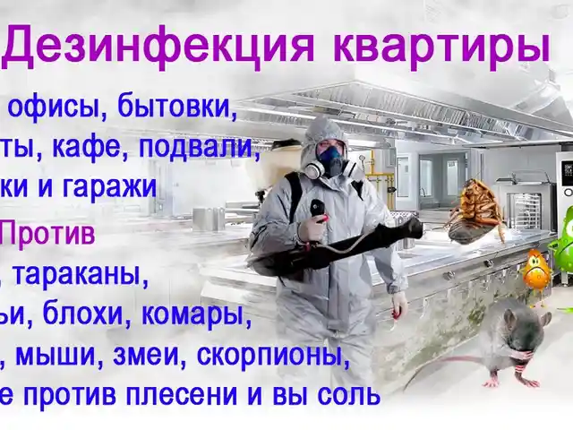 Услуги дезинфекции квартир, Худжанд