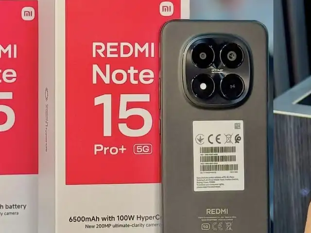 Xiaomi Redmi Note 15 Pro+ 5G 12+6/512Gb Black Global, Душанбе