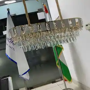 Люстра хрустальная подвесная, Душанбе
