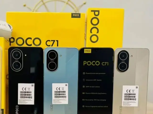 Xiaomi Poco C71 4/128Gb blue, Душанбе