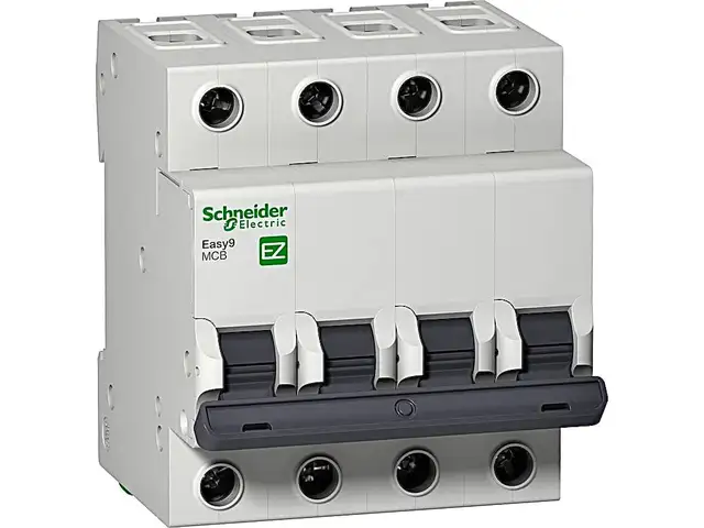 Автоматический выключатель 4P 16A C Schneider Electric EZ9F34416, Душанбе