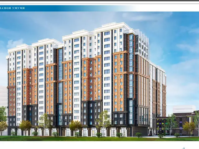 1-комн. квартира, 12 этаж, 45 м², Сино, Душанбе