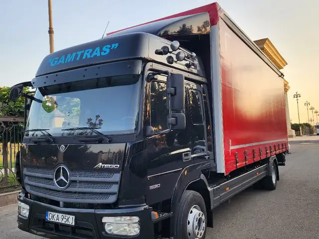 Грузовик Mercedes-Benz Atego 1530, Хуҷанд