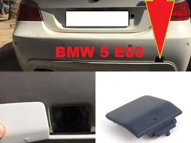 Задняя буксировочная заглушка от BMW M5 E60, Душанбе