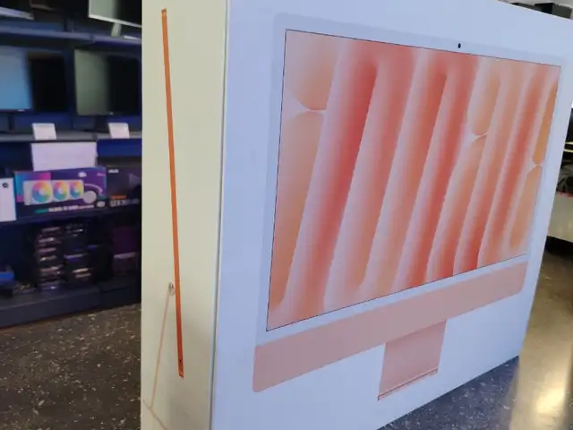 Персональный компьютер iMac 24 M4 | 10CPU | 10GPU | 16GB RAM | 512GB SSD | Retina 4.5K | Orange, Душанбе - 2