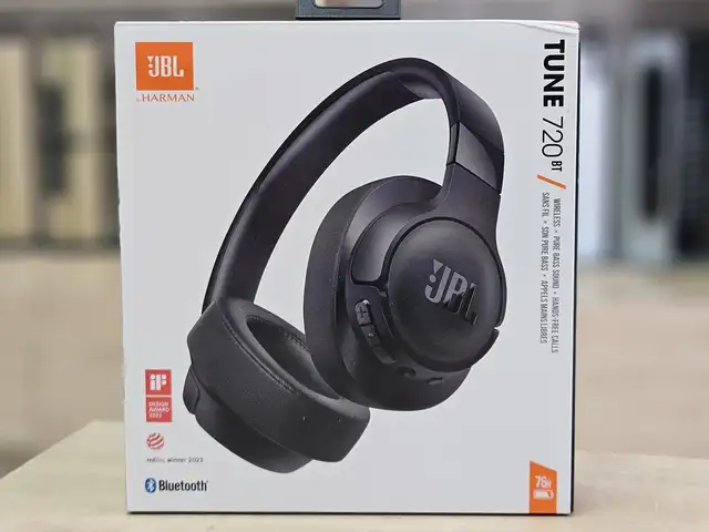 Беспроводные наушники JBL Tune 720BT Black, Душанбе