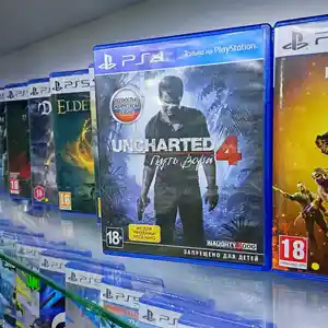 Игра Uncharted 4 русская версия PlayStation 4 PlayStation 5, Душанбе