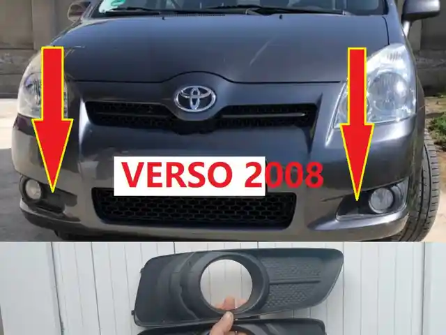 Накладки галогена от Toyota Verso, 2008, Душанбе