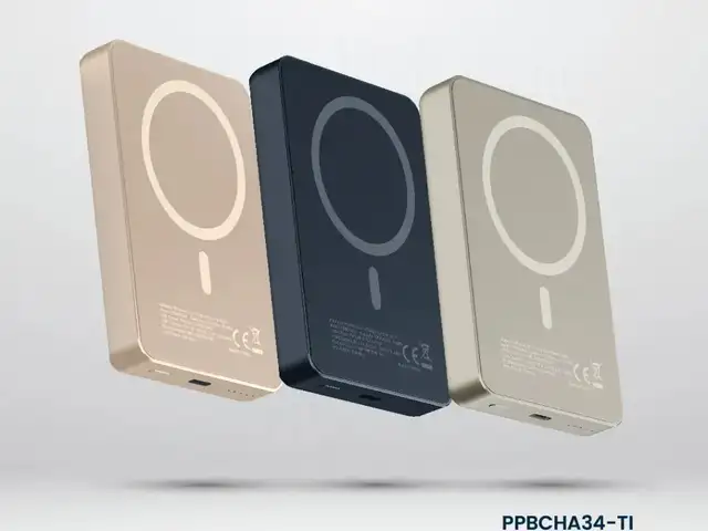 Повербанк Powerology 10000 mAh 20W PD & 15W Magsafe титан, Душанбе