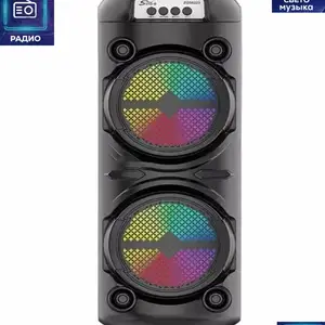 Акустическая система ZQS-6223 с караоке и светомузыкой, Душанбе