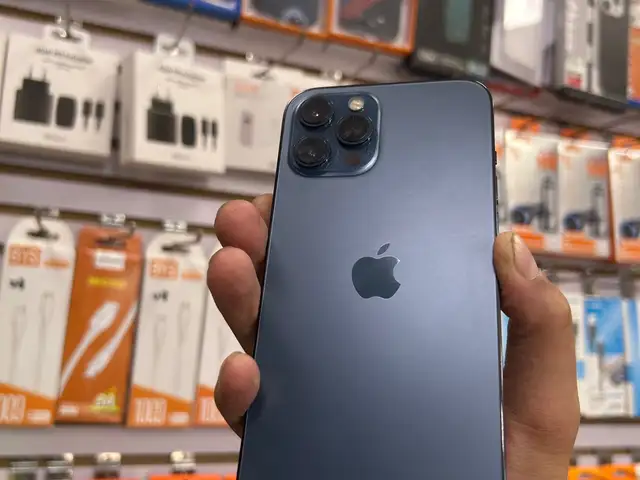 Apple iPhone 12 Pro Max, 512 gb, Pacific Blue, Хуҷанд