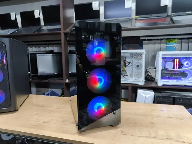 Игровой компьютер SAMS BIG GLASS I7-8700 HYPERX 16GB SSD 500GB RTX 2080 8GB, Душанбе