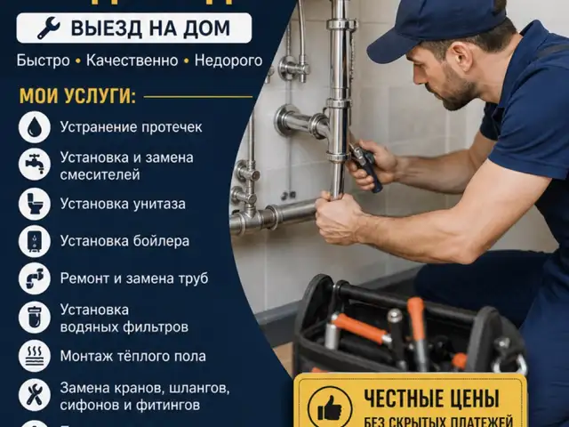 Услуги сантехника, Хуҷанд