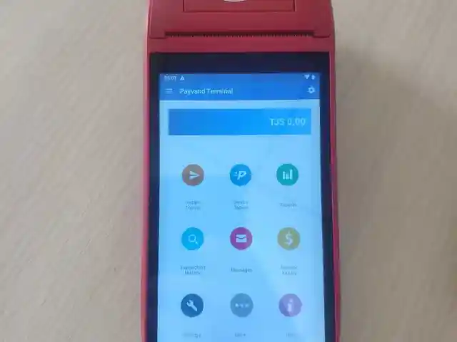 Портативный терминал, Душанбе