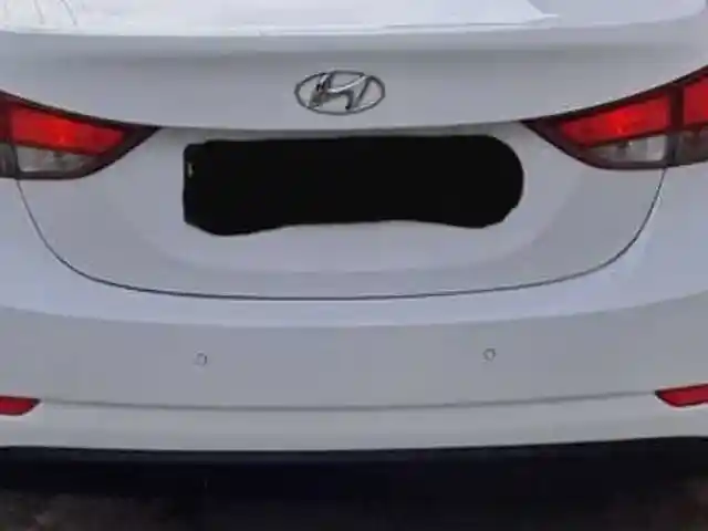 Задний бампер на Hyundai Avante MD, Худжанд
