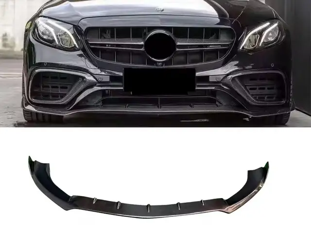 Губа переднего бампера на Mercedes-Benz w213 2017, Душанбе
