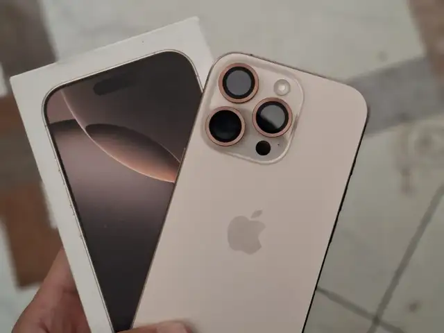 Apple iPhone 16 Pro, 256 gb, Desert Titanium, Душанбе