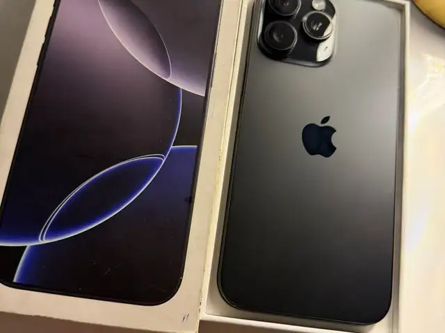 Apple iPhone 16 Pro Max, 256 gb, Black Titanium, Душанбе
