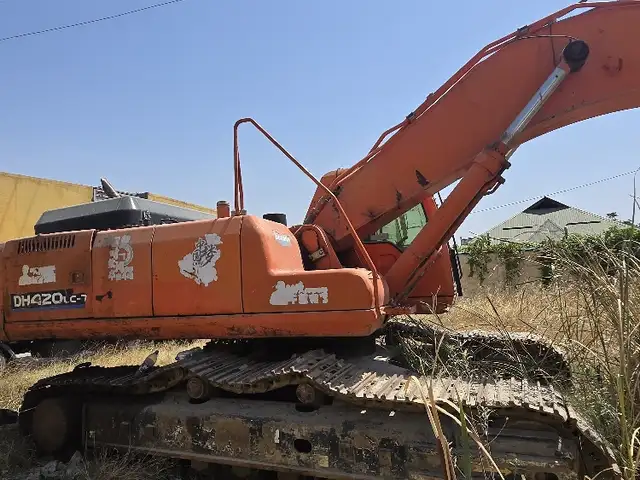 Doosan 420lc, Душанбе