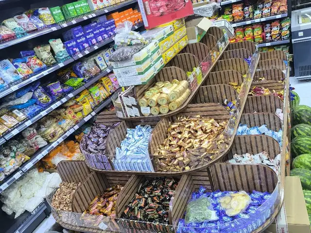 Стеллажи для конфет, Душанбе