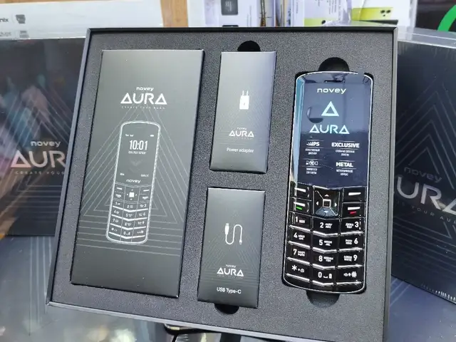 Novey Aura 2SIM black, Душанбе