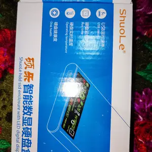 Кейс с экраном состояния для HDD, SSD sata, Душанбе
