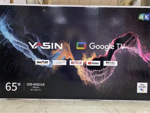 Телевизор 65 YASIN 4k, Душанбе